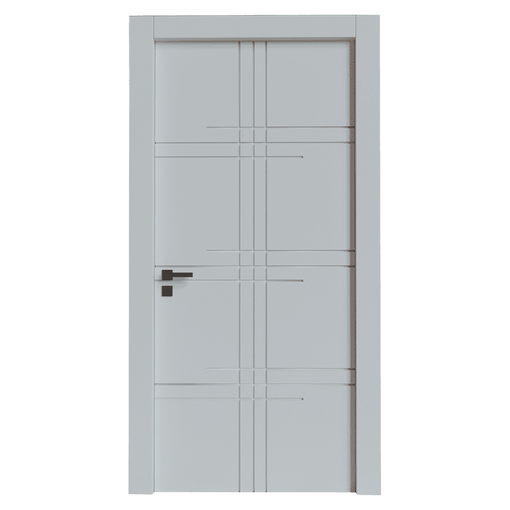 Teta Home S-7001 İç Oda Mdf Lake Kapı Beyaz - WC-Banyo - 77x203 - 10/13