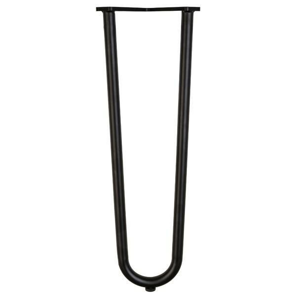 Hafele Neri Ahşap İçin Sehpa Ayağı 410mm, Siyah Renk