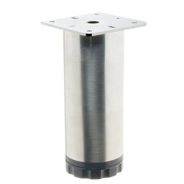 Hafele Arvin Yuvarlak Mobilya Ayağı 60x70mm, Mat Krom Renk