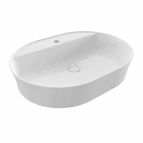 Hafele Banyo Lavabosu Bonita OB 600x450mm Parlak Beyaz Renk