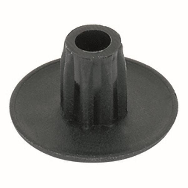 Hafele Baza Ayağı İçin Tapa 18mm, Siyah Renk