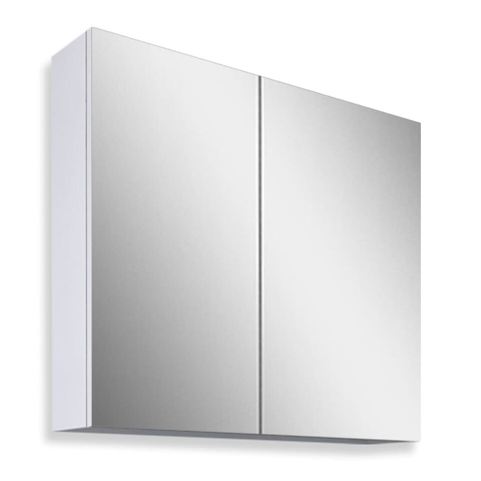 Teta Home Yalova 65 cm Mdf Banyo Aynalı Üst Dolap Beyaz