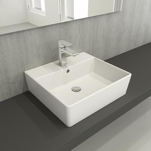 Hafele Banyo Lavabosu Freya 50 505x450mm Parlak Beyaz Renk