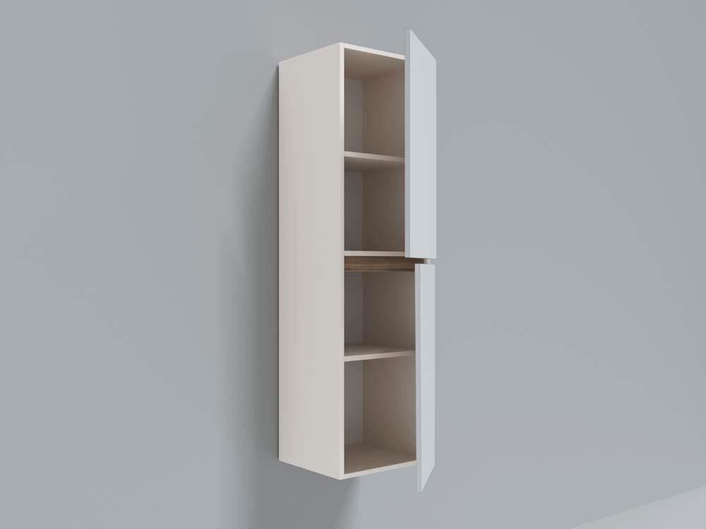 Teta Home Tokyo Mdf Banyo Boy Dolabı Krem-Beyaz