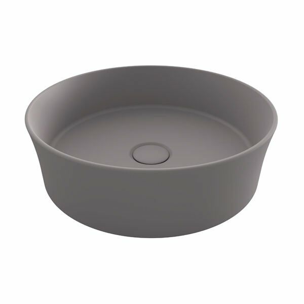 Hafele Banyo Lavabosu Bonita R II 382x115mm Mat Gri Renk