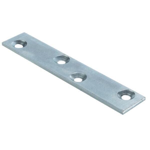 Hafele Bağlantı Plakası 80x15mm, Galvaniz Renk (50 Adet)