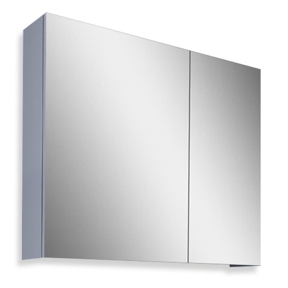 Teta Home Madrid 80CM Mdf Banyo Aynalı Üst Dolap