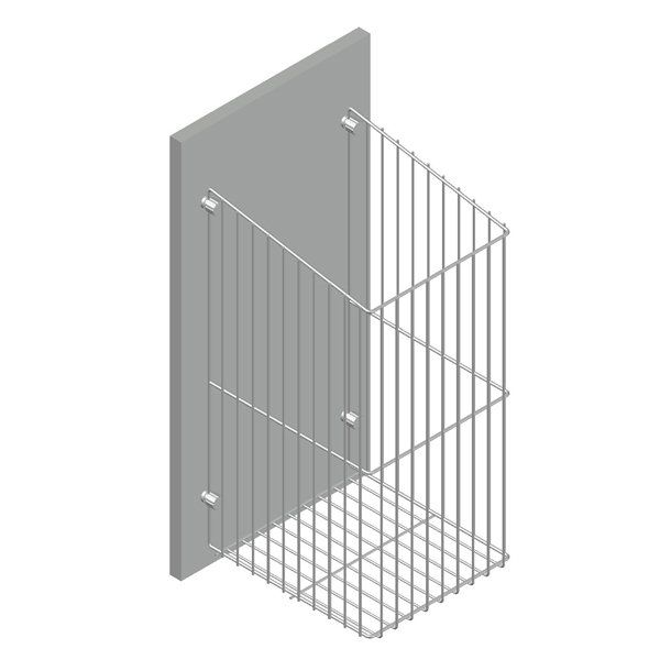 Hafele Çamaşır Sepeti Boxy 230cm Parlak Krom Renk