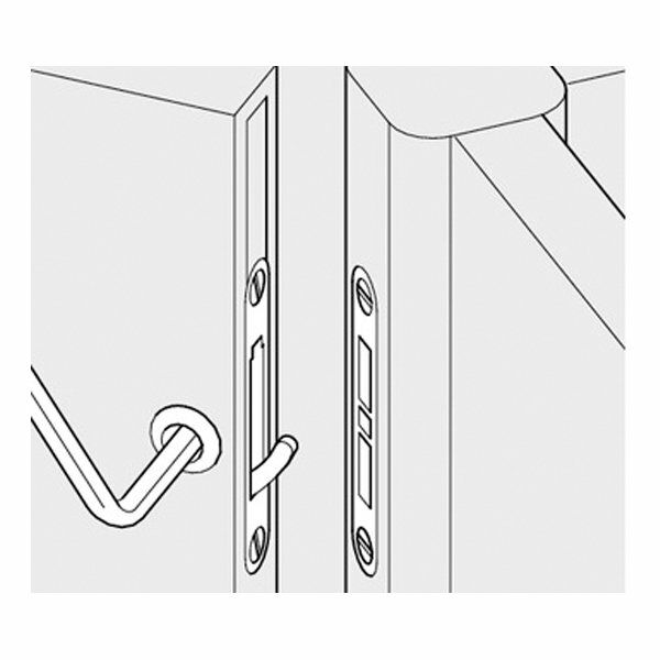 Hafele Giro Çelik Bağlantı Elemanı (10 Adet), Galvaniz