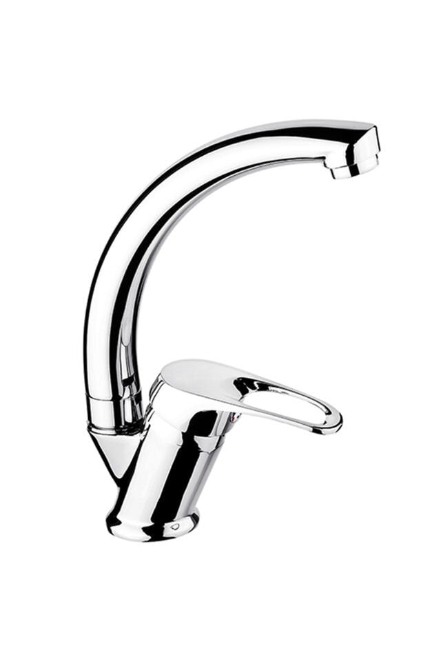 Hay Armatür Trio Serisi 0363  Kuğu Lavabo Bataryası