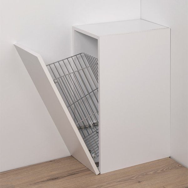 Hafele Çamaşır Sepeti Boxy 330mm Parlak Krom Renk