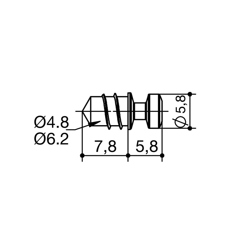 Hafele GR 8/5 Bağlantı Pimi