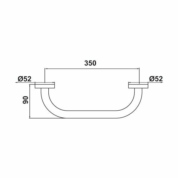 Hafele Wash Yer Süzgeci Ø50Mm Parlak Krom 100X100Mm