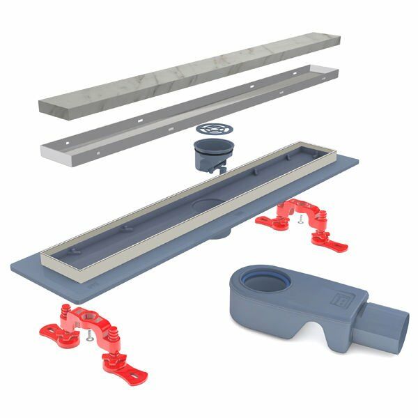 Hafele Flowlıne Duş Kanalı,Ø50,400mm,P.Altın