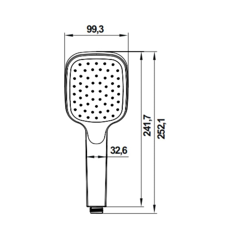 Hafele El Duşu Fluxo Parlak Rose