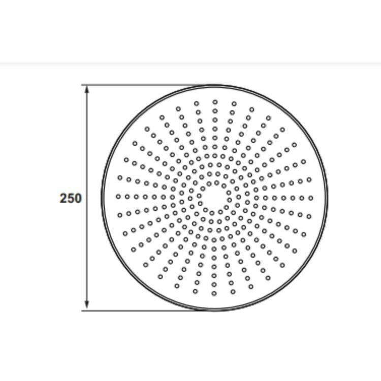 Hafele Tepe Duşu Panda 1 Fonksiyonlu Mat Siyah
