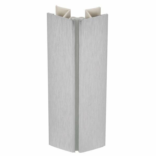 Hafele Çok Açılı Baza Köşesi Mat Krom 10cm