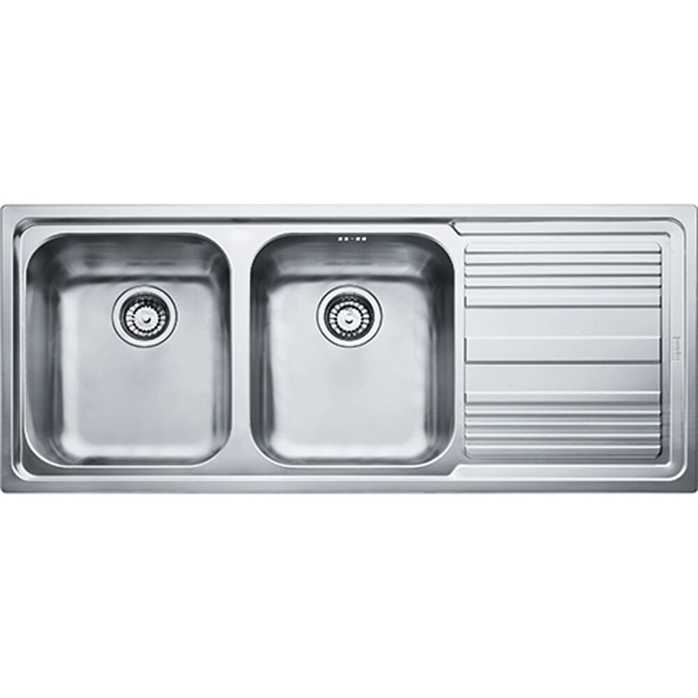 Franke Logica Line Llx 621 2 Gözlü Sol Damlalıklı Çelik Evye