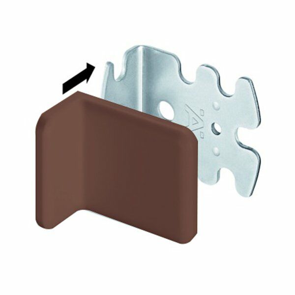 Hafele Kapak (50 Adet), Kahve