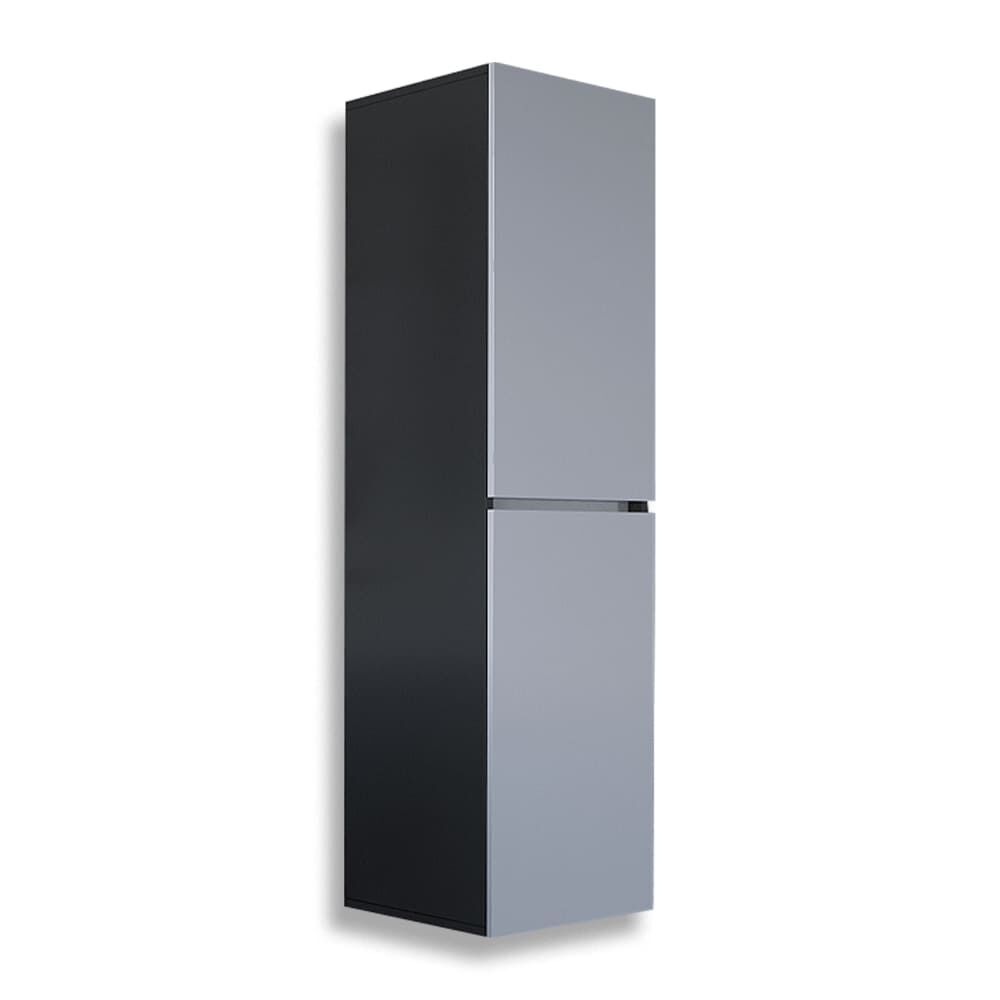 Teta Home Tokyo MDF Banyo Boy Dolabı Antrasit-Beyaz