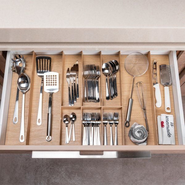 Hafele Legro Çatal Kaşıklık Ahşap Açık Meşe 60 cm