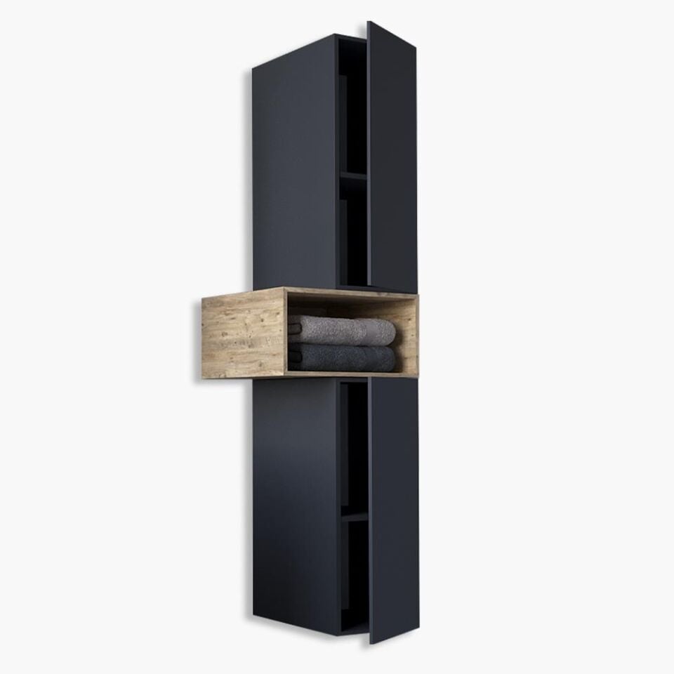 Teta Home Madrid MDF Banyo Boy Dolabı