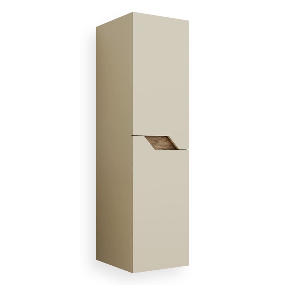 Teta Home Napoli MDF Banyo Boy Dolabı Bej-Atlantik Çam