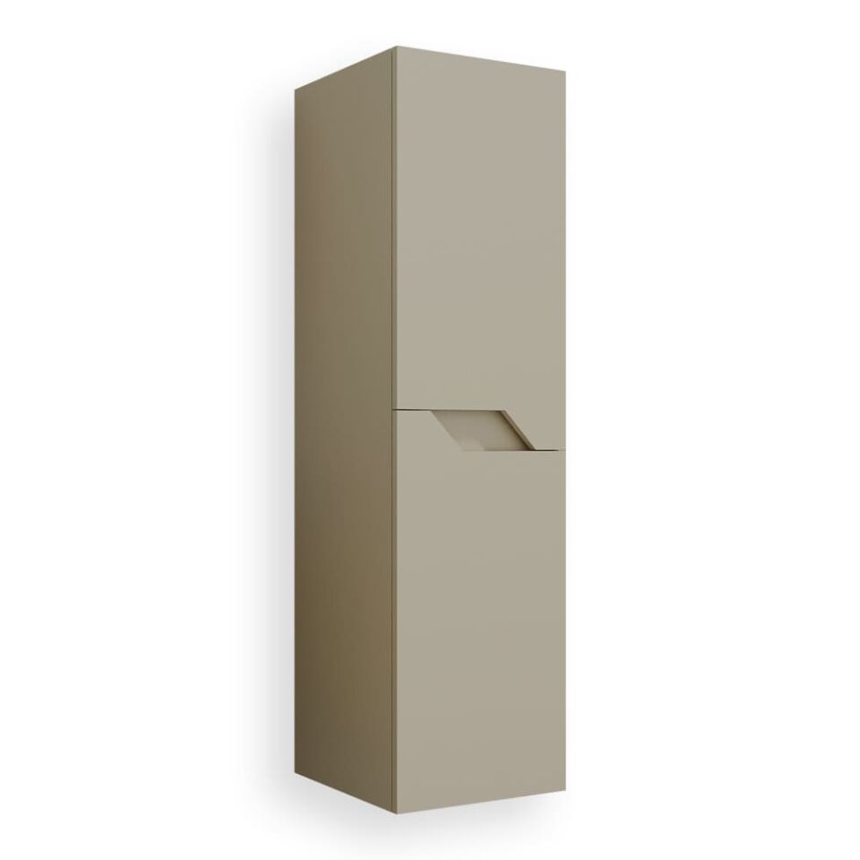 Teta Home Napoli MDF Banyo Boy Dolabı Bej