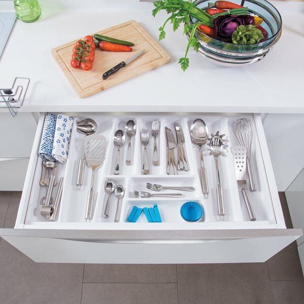 Hafele Trend II Çatal Kaşıklık 34x49 cm, Beyaz Renk