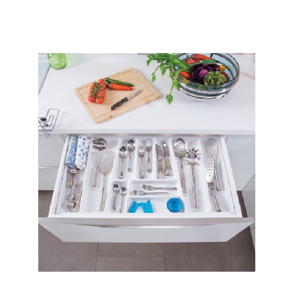 Hafele Trend II Çatal Kaşıklık Beyaz Renk, 84x49cm