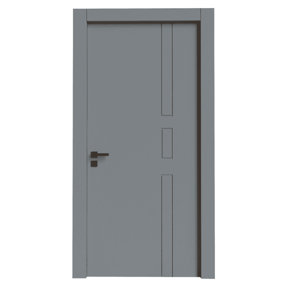 Teta Home T-6005 İç Oda Mdf Lake Kapı Sis gri - 77x203 - 14/17 - WC-Banyo