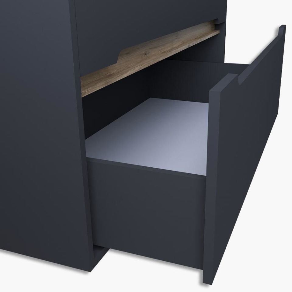 Teta Home Madrid 65 cm Mdf Banyo Dolabı Seti