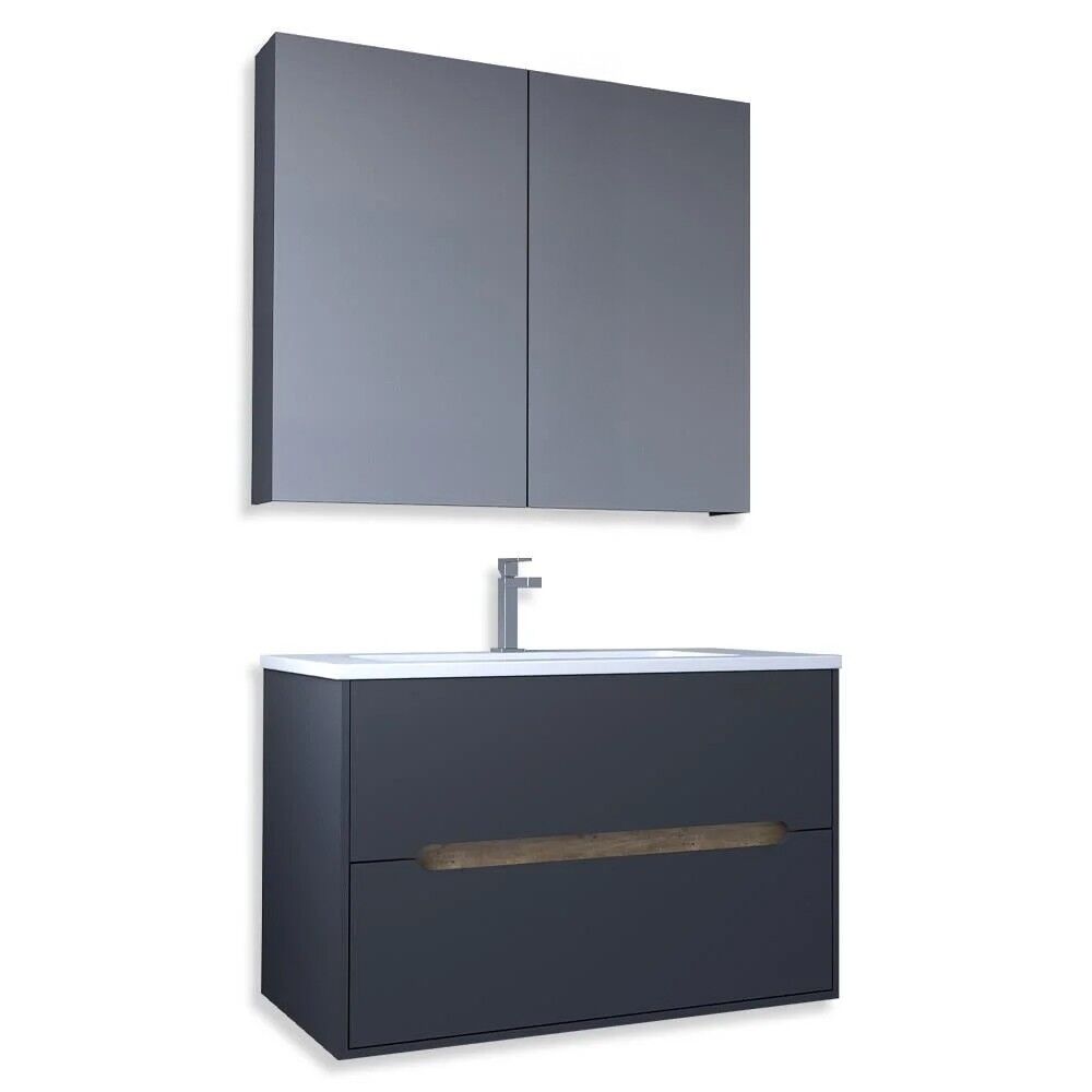 Teta Home Madrid 65 cm MDF Banyo Dolabı Seti