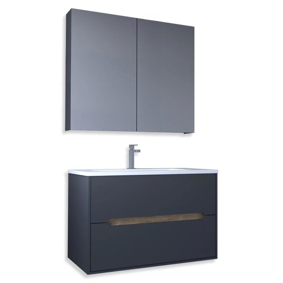 Teta Home Madrid 65 cm MDF Banyo Dolabı Seti