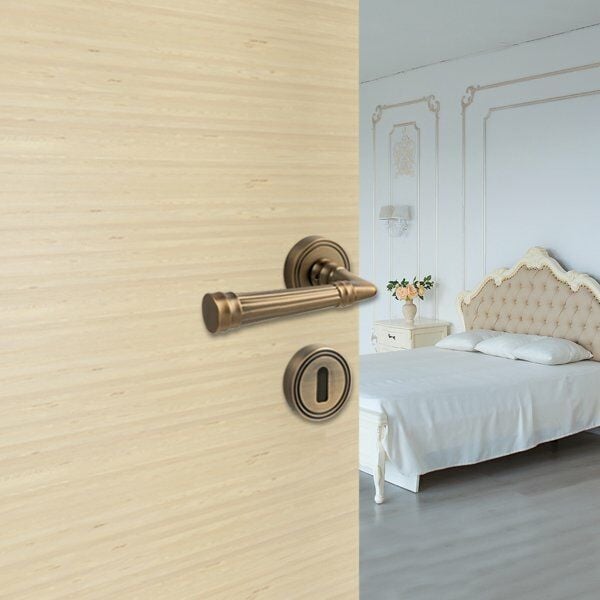 Hafele Kapı Kolu Gain Antik Gümüş