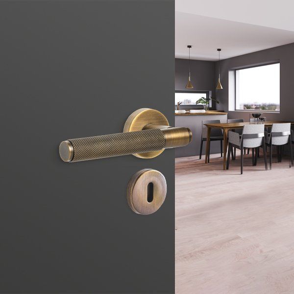 Hafele Kapı Kolu Verona Mat Siyah