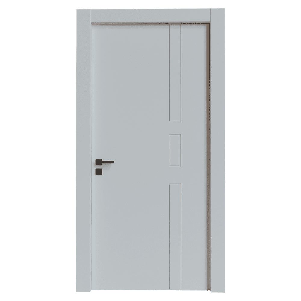 Teta Home T-6005 İç Oda Mdf Lake Kapı Beyaz - 87x203 - 18/21 - WC-Banyo