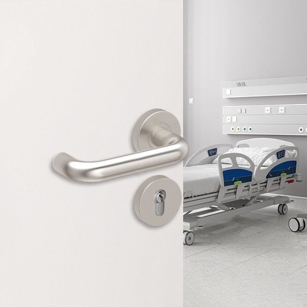 Hafele Kapı Kolu Seti Roland ll-M Oda Paslanmaz Çelik Mat