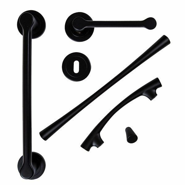 Hafele Mobilya Kulpu Arco 224mm Mat Siyah