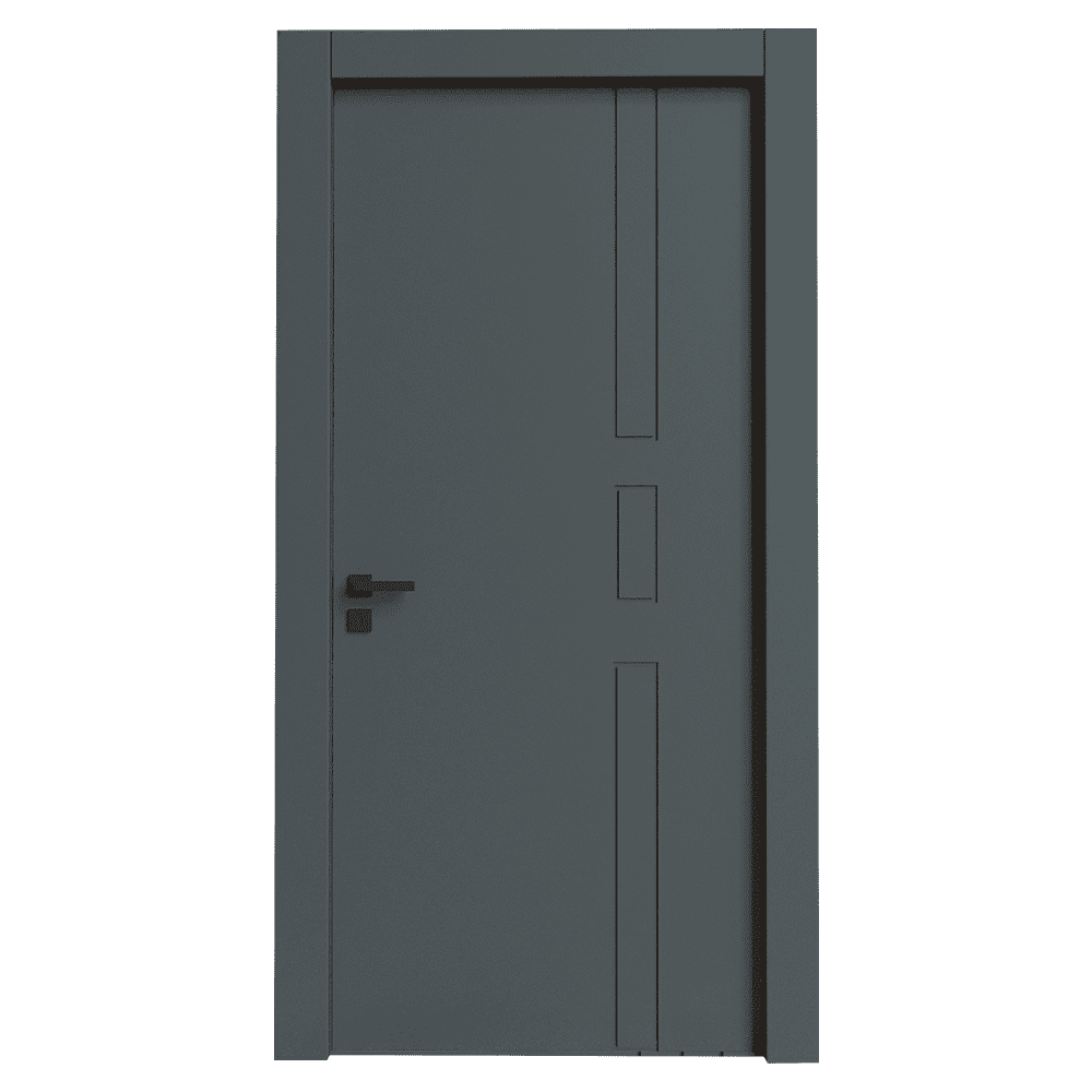 Teta Home T-6005 İç Oda Mdf Lake Kapı Antrasit - 87x203 - 18/21 - Oda