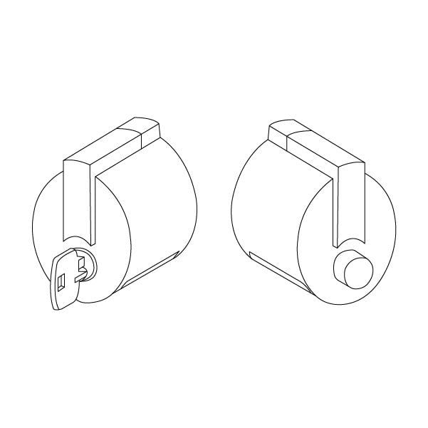 Hafele Nova Topuz Kol (Cam) Ofis Tipi Paslanmaz Çelik Renk