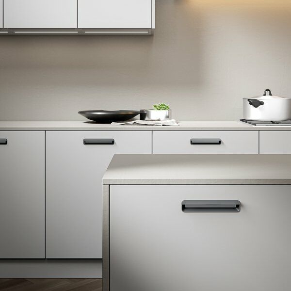 Hafele Mobilya Kulpu Pottle 64mm Antrasit