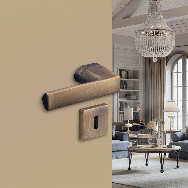 Hafele Kapı Kolu Seti Patty Barelli Antrasit