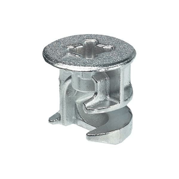 Hafele Minifix Faturalı Gövde 15/16mm (100 Adet), Nikel