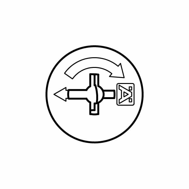 Hafele Minifix Faturalı Gövde 15/16mm (100 Adet), Nikel