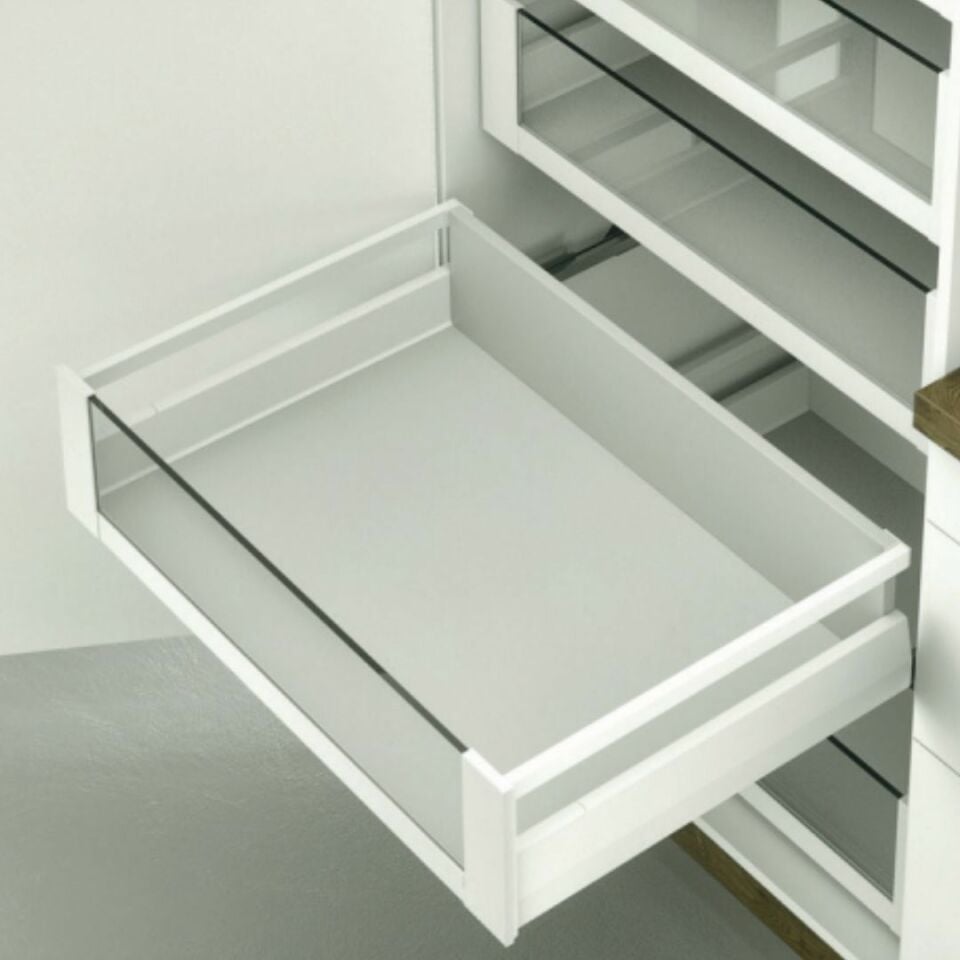 Hafele İç Çekmece Seti 60'lık Modül İçin Kare Bordürlü 35'lik Antrasit