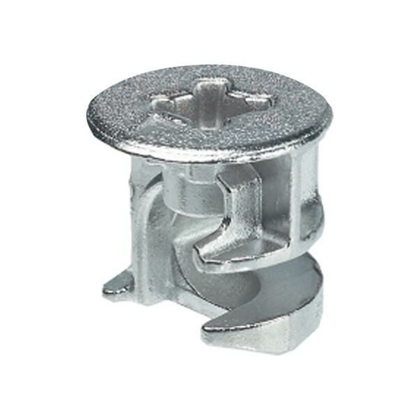 Hafele Minifix Faturalı Gövde 15/23mm (100 Adet), Nikel