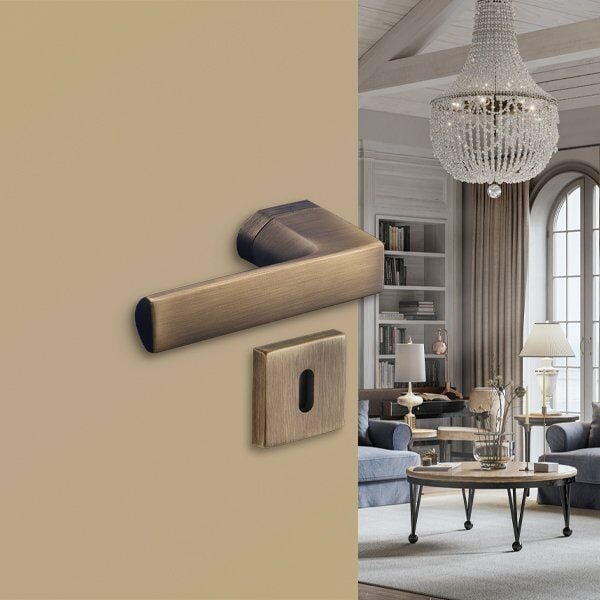 Hafele Kapı Kolu Seti Patty Oda Mat Nikel