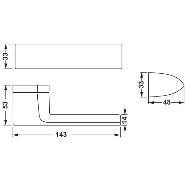 Hafele Kapı Kolu Seti Patty Barelli Mat Nikel