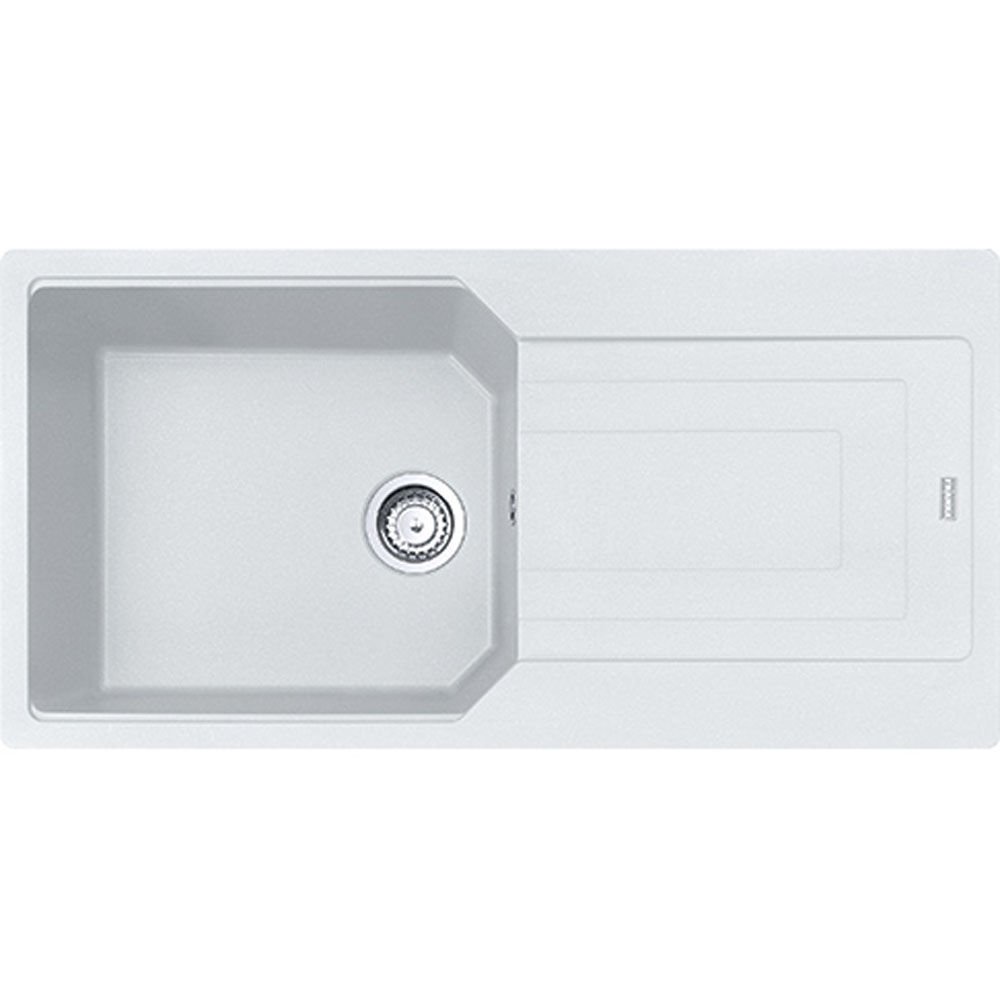 Franke Urban Ubg 611-100 Bianco Tek Gözlü Damlalıklı Granit Eviye